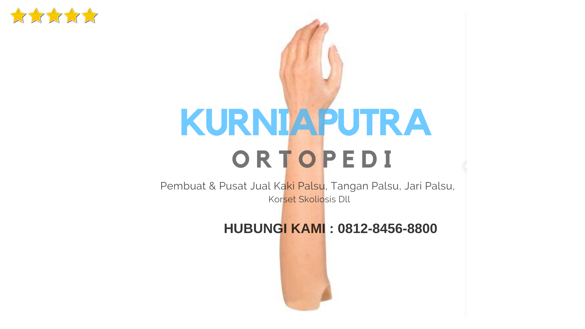 harga tangan palsu silicon