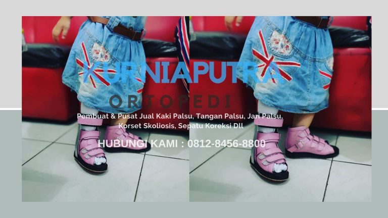 pembuat sepatu ortopedi